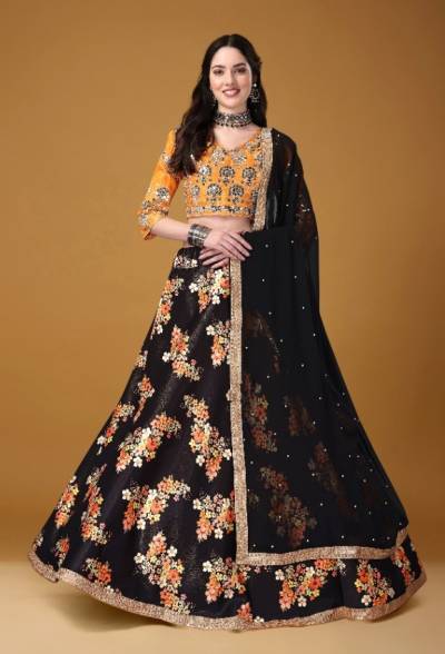 Monalisaa Vol 1 By Biva Designer Partywear Lehenga Choli Collection